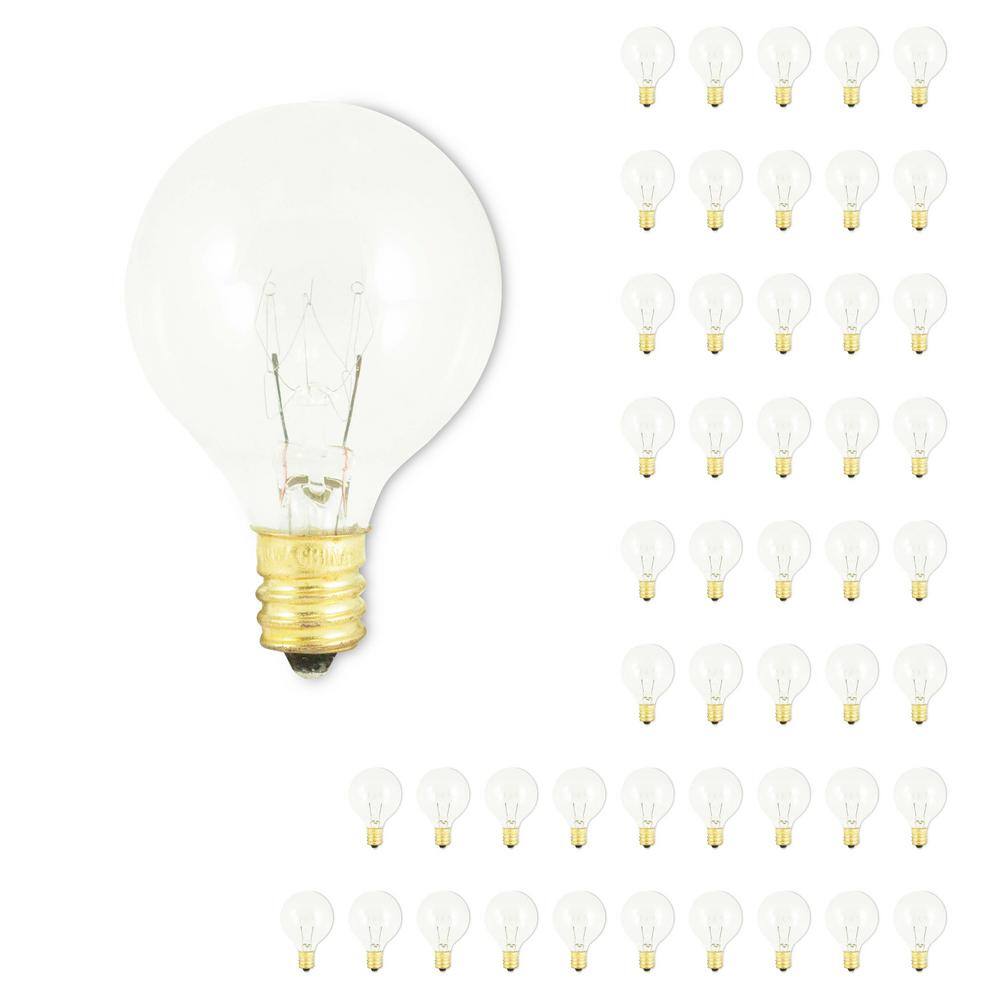 Bulbrite 10Watt Warm White Light G12 (E12) Candelabra Screw Base
