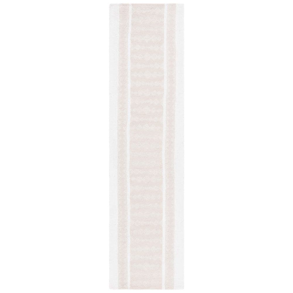 Capri 2 ft. x 9 ft. Beige/Ivory Diamond Border Runner Rug price history on PriceWatchPro