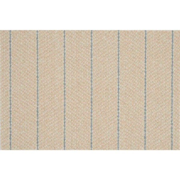 Natural Harmony Forsooth - Maize - Beige 12 ft. 32 oz. Wool Pattern Installed Carpet