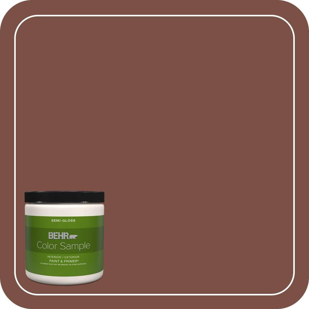 8 oz. #HDC-AC-03 Ancho Pepper Semi-Gloss Interior/Exterior Paint & Primer Color Sample price history on PriceWatchPro