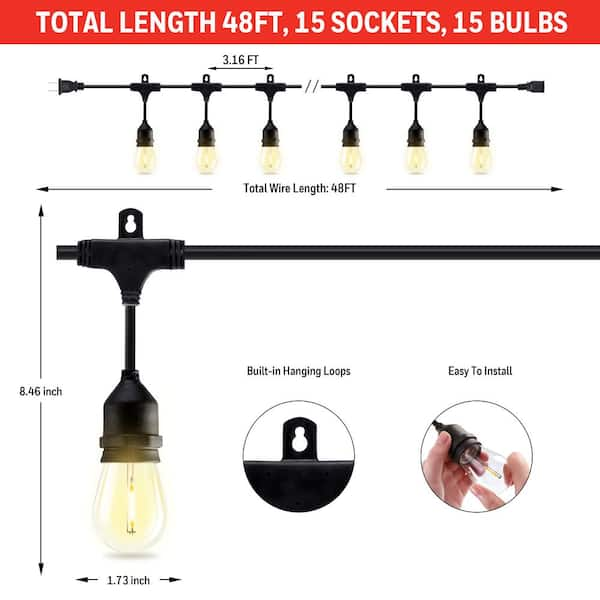 Honeywell patio deals lights