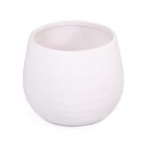Matte White Terracotta Vase