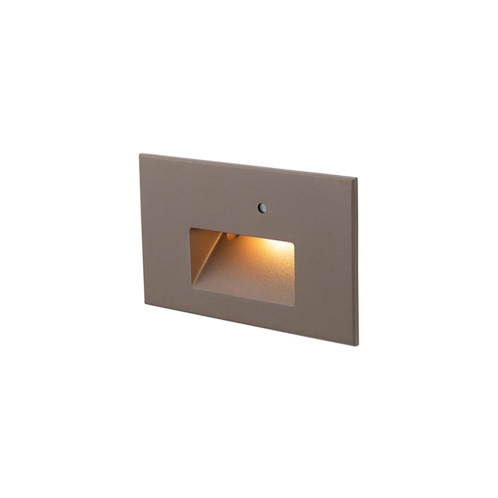Bronze Direct Wired Dimmable LED Step and Wall Light