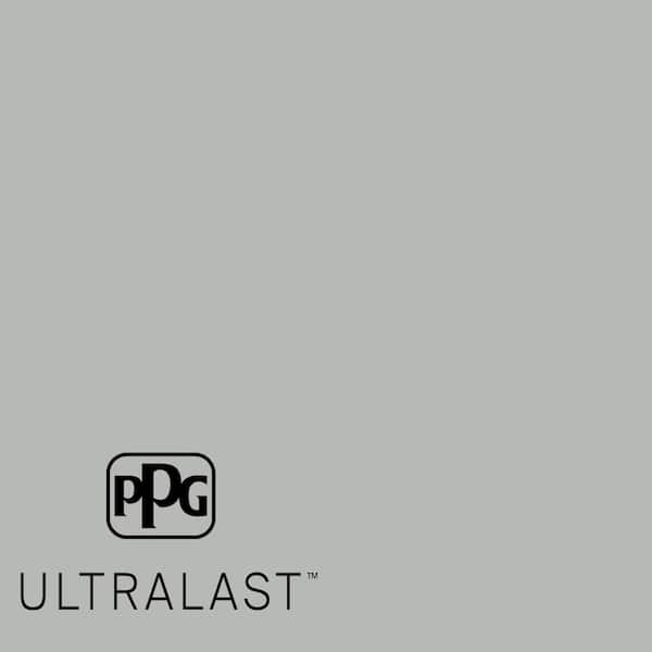 PPG UltraLast 1 qt. PPG1009-4 Gray Stone Matte Interior Paint and Primer