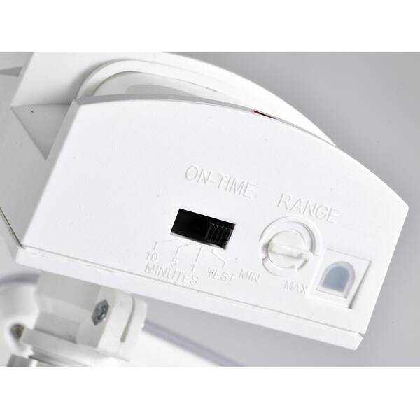 AWSENS 40-Watt 180-Degree White Motion Activated Outdoor