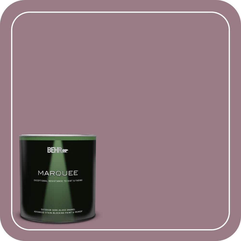 1 qt. #T15-19 Mulberry Wine Semi-Gloss Enamel Exterior Paint & Primer price history on PriceWatchPro