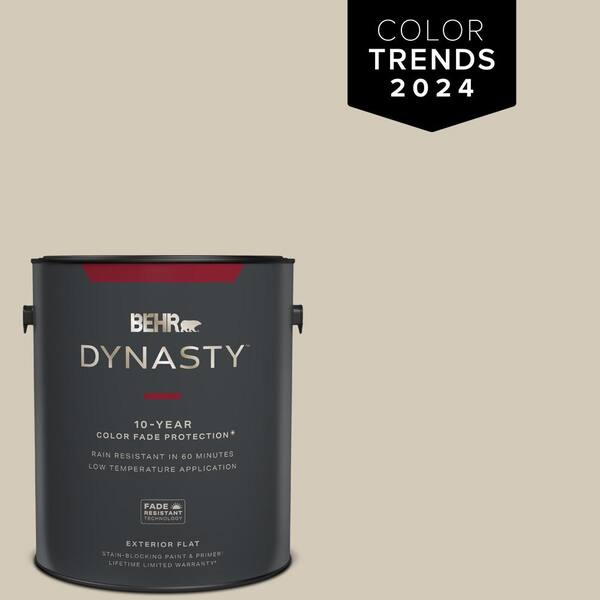 BEHR DYNASTY 1 gal. Designer Collection #DC-010 Even Better Beige Flat  Exterior Stain-Blocking Paint & Primer 465001 - The Home Depot