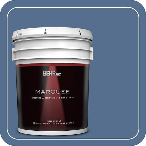 BEHR MARQUEE 5 gal. #PPF-47 Porch Song Flat Exterior Paint & Primer