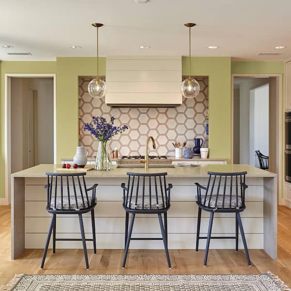 1 gal. #MQ4-42 Pistachio Semi-Gloss Interior Paint