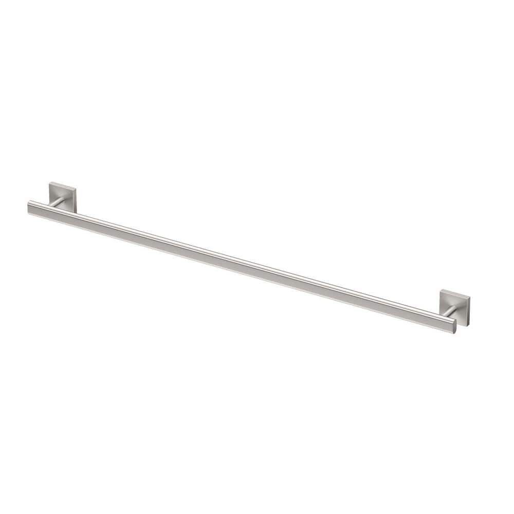Satin Nickel 30-Inch Wall Mounted Towel Bar