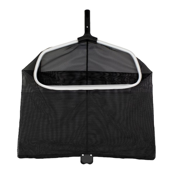 Heavy-Duty Leaf Rake With Double Mesh Net for Inground and Above Ground Pools