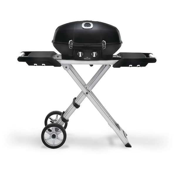 Socialist Quagmire komme ud for NAPOLEON TravelQ PRO285 with Scissor Cart Propane Gas Portable Grill in  Black PRO285X-BK - The Home Depot