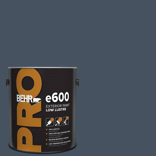 BEHR PRO 1 gal. #ECC-30-3 Night Tide Low Luster Exterior Paint