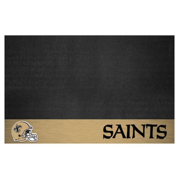 FANMATS New Orleans Saints 26 in. x 42 in. Grill Mat