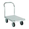 Magliner 2,800 lb. Capacity 30 in. x 60 in. Tread Deck Aluminum Platform Truck w/ One Handle, 8 in. Thermoplastic Rubber Wheels PTK3060T1-Q