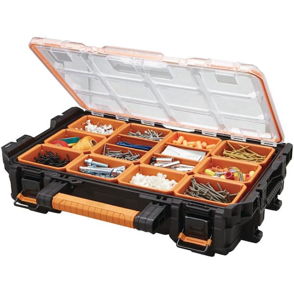 10-inch Portable Reinforced Compression Auto Repair Parts Tool Box Plastic  Hardware Tool Box Home Storage