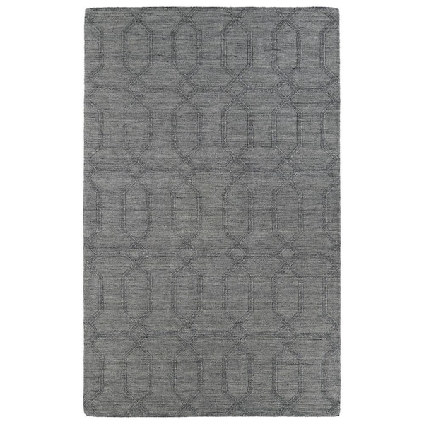 Kaleen Imprints Modern Grey 5 ft. x 8 ft. Area Rug