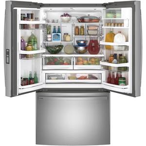 23.1 cu. ft. French Door Refrigerator in Fingerprint Resistant Stainless Steel, ENERGY STAR and Counter Depth