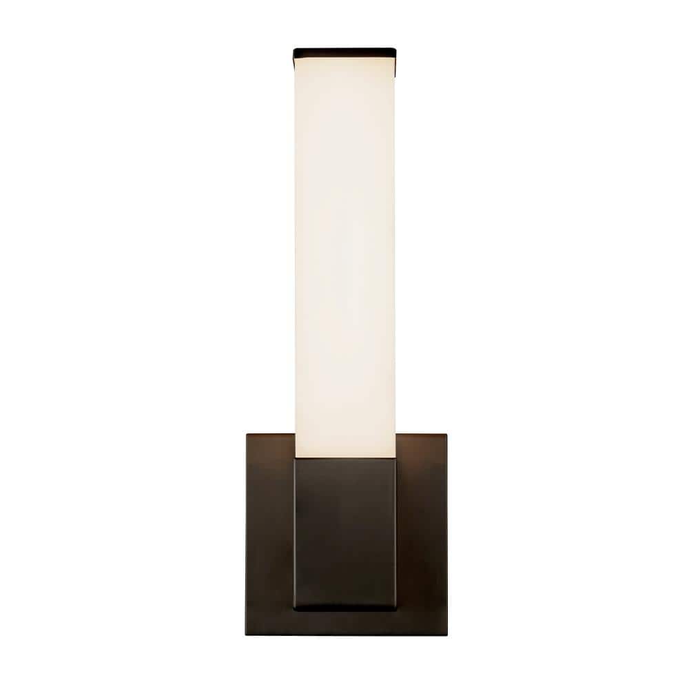 Vivi 14-in Black dimmable LED Wall/Vanity Light price history on PriceWatchPro