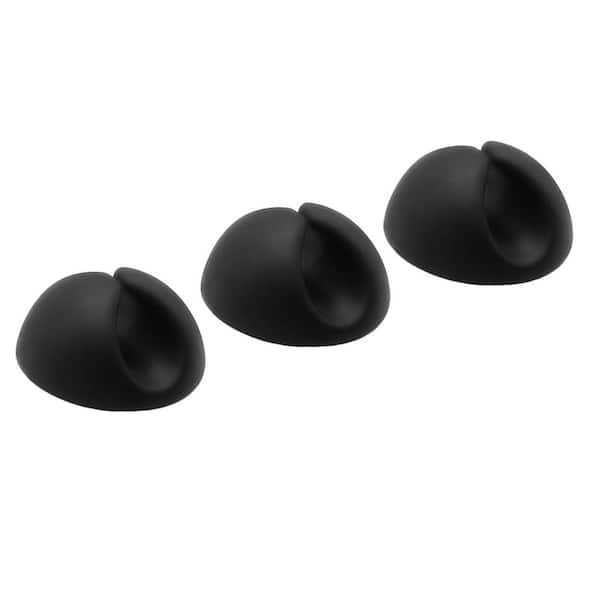 Lukyamzn Cable Clips Phone Cord Holder Charger Cord Organizer Black Cable Management Clips 9 PCS