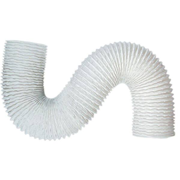 Speedi-Products 4 in. x 20 ft. Standard White Vinyl Flexible Hose