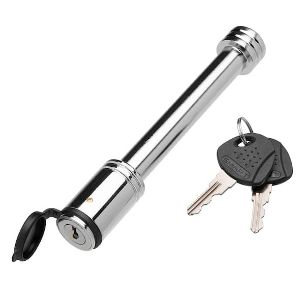 YITAMOTOR 4-Inch Hitch Receiver Pin Lock with 5/8 Diameter, Extra Long  Stainless Steel Trailer Hitch Locking Pin, Fits Class III IV 2 & 2-1/2