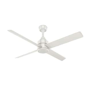 Trak 72 in. Indoor/Outdoor Fresh White Commercial Ceiling Fan with Wall Control