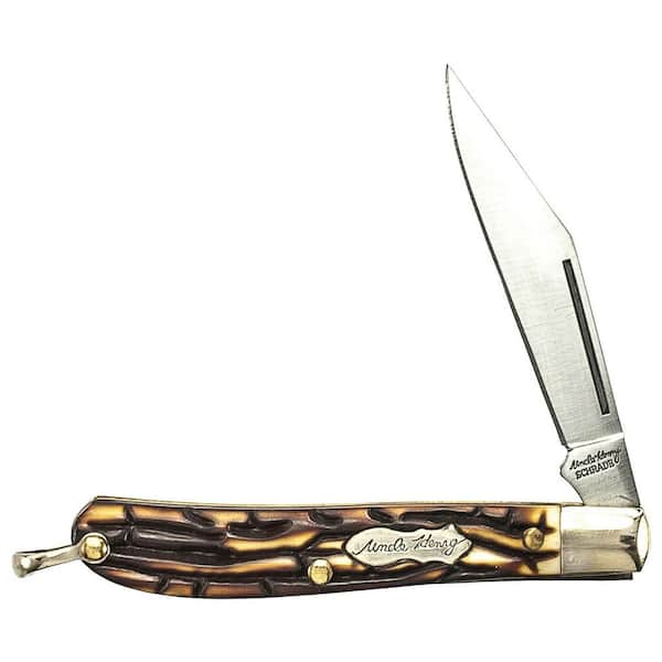 Schrade 2.2 in. Carbon Steel Steel Folding Knife