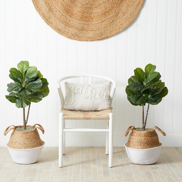 Banana Leaf Hanging Plant Basket Sets Banana Leaf Hanging Plant Basket Sets