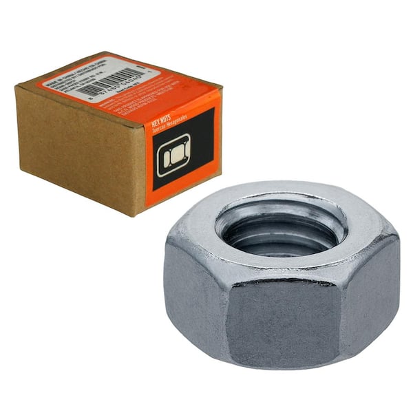 Everbilt 1/4 in.-20 Stainless Steel Hex Nut (25-Pack)