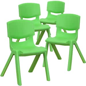 Green Kids Chair (4-Pack)