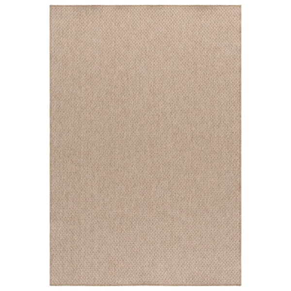 Sisal Performance 5 ft. x 8 ft. Natural/Ivory Diamond Area Rug