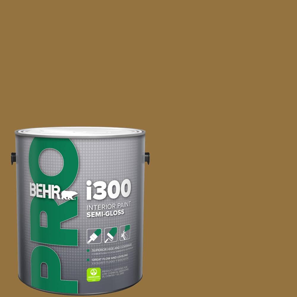 1 gal. #330D-7 Sconce Gold Semi-Gloss Interior Paint price history on PriceWatchPro