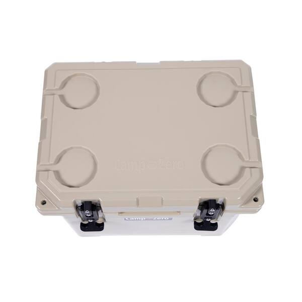 Camp-Zero 20L - 21 Qt. Premium Cooler in Beige CZ20L-B - The
