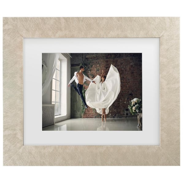 Trademark Fine Art Sergei Smirnov Couples Dance Matted Framed Photography Wall Art 14.5 in. x 17.5 in.