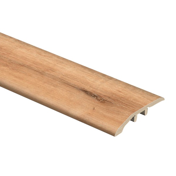 Zamma Fresh Oak/Elk Wood 1/3 in. T x 1-13/16 in. W x 72 in. L Vinyl Flooring Multi-Purpose Reducer Molding Transition Strip