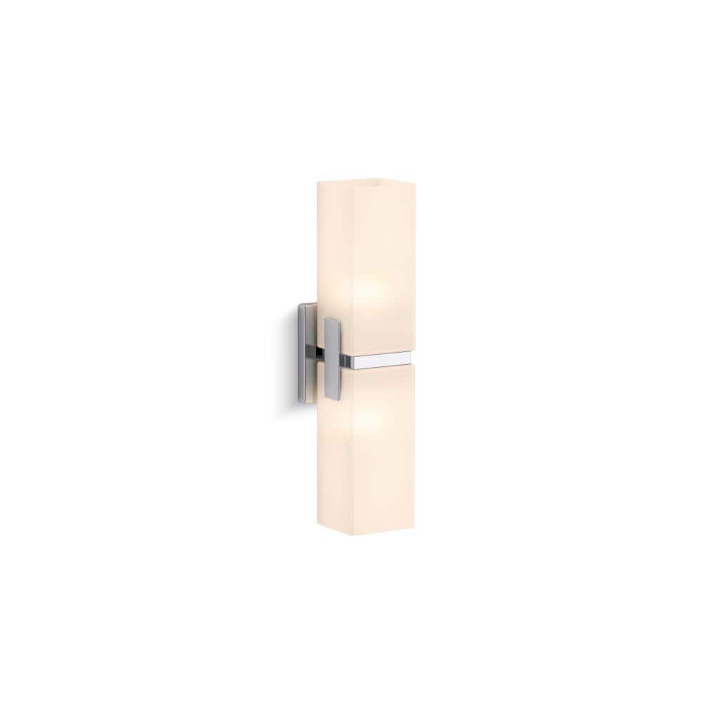 Honesty 2-Light Polished Chrome Wall Sconce price history on PriceWatchPro
