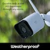 Geeni Hawk 3 Indoor/Outdoor HD 1080p Wi-Fi Wired Standard Security Camera  IP65 Weatherproof with Remote Access GN-CW033-199 - The Home Depot
