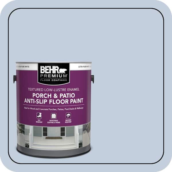 1 gal. #PPU15-17 Monet Textured Low-Lustre Enamel Interior/Exterior Porch and Patio Anti-Slip Floor Paint