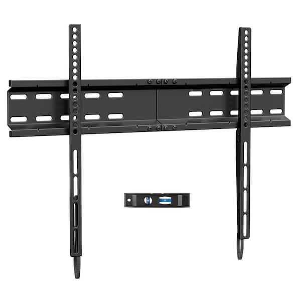 PERLESMITH Ultra-Slim Fixed TV Wall Mount for 32-75 in. TVs - with Adjustable Spacing, Easy Installation, Supports up to 110 lbs.
