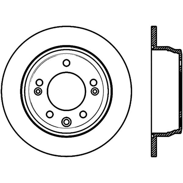 Centric Parts Disc Brake Rotor