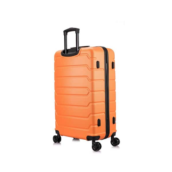 orange antler suitcase