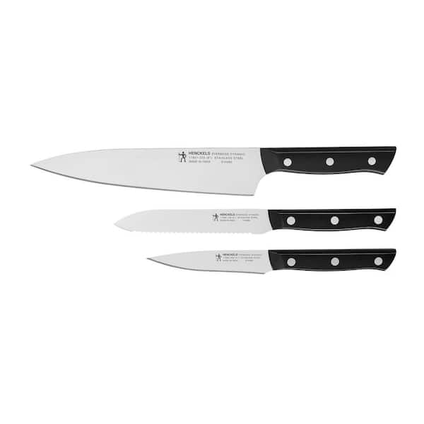 Henckels Dynamic Everedge Stainless Steel 3-Piece Starter Knife Set