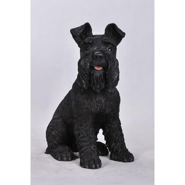 HI-LINE GIFT LTD. Black Schnauzer 87983S-BK - The Home Depot