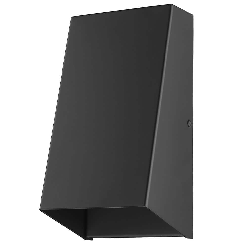 Nolan 1-Light Matte Black Outdoor Wall Lantern Sconce price history on PriceWatchPro