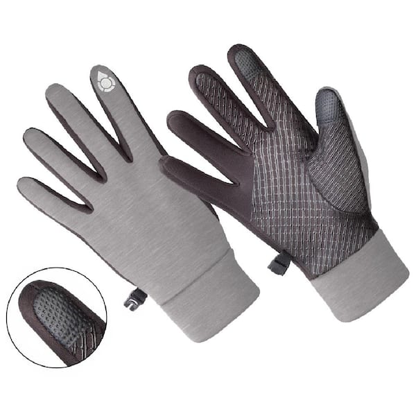 Hot Shot Fingerless Cooling Gloves Grey / Large