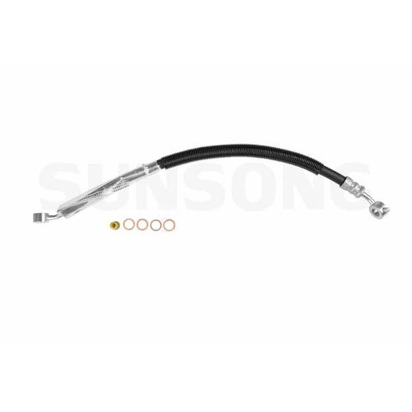 Sunsong Power Steering Pressure Line Hose Assembly - From Pump