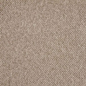 Falhurst  - Coffee - Brown 15 ft. 24 oz. Polyester Pattern Installed Carpet