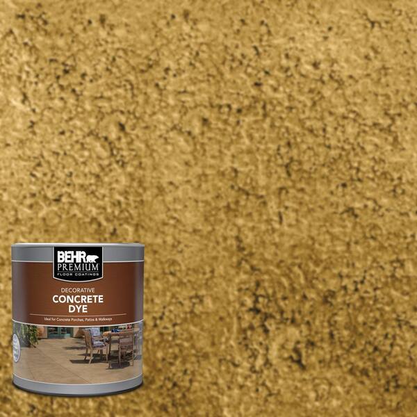 BEHR Premium 1 qt. #CD-816 Golden West Interior/Exterior Concrete Dye