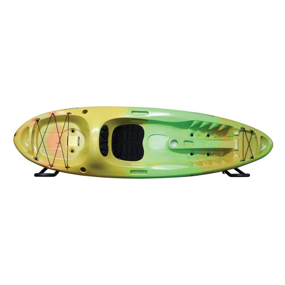 Heavy-Duty Black Steel Folding Kayak Storage Rack